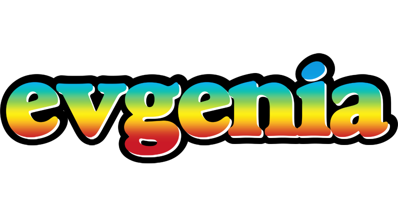 Evgenia color logo