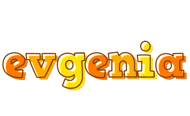 Evgenia desert logo