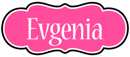 Evgenia invitation logo