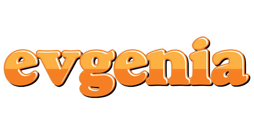Evgenia orange logo