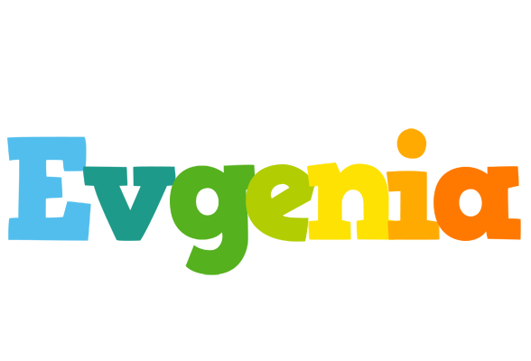 Evgenia rainbows logo