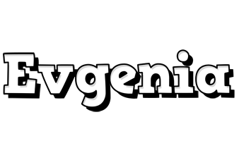 Evgenia snowing logo