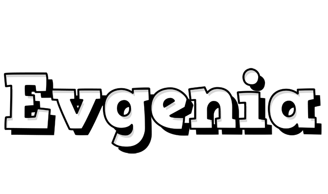 Evgenia snowing logo