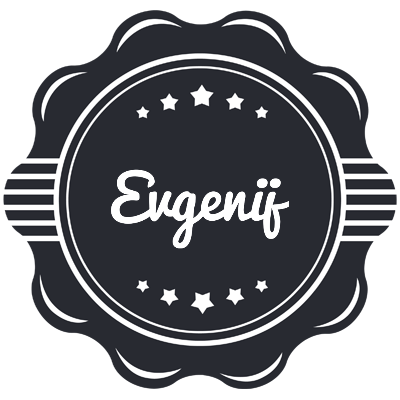 Evgenij badge logo