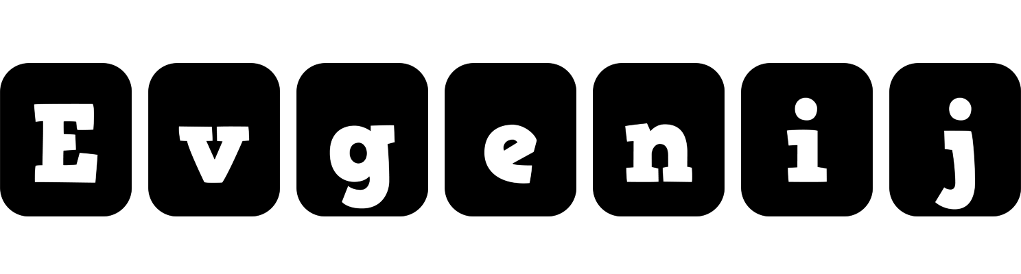 Evgenij box logo