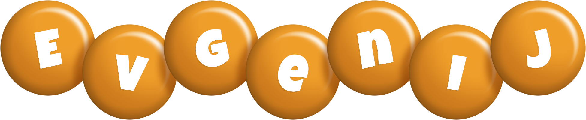 Evgenij candy-orange logo
