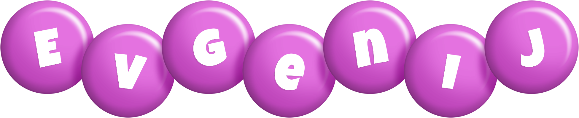 Evgenij candy-purple logo