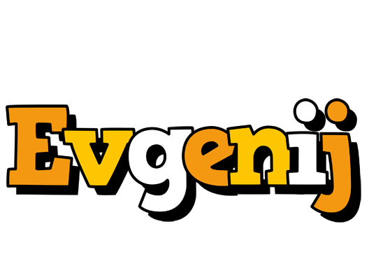 Evgenij cartoon logo