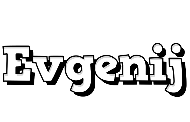Evgenij snowing logo
