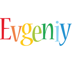 Evgeniy birthday logo