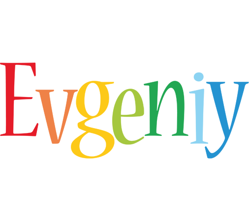 Evgeniy birthday logo