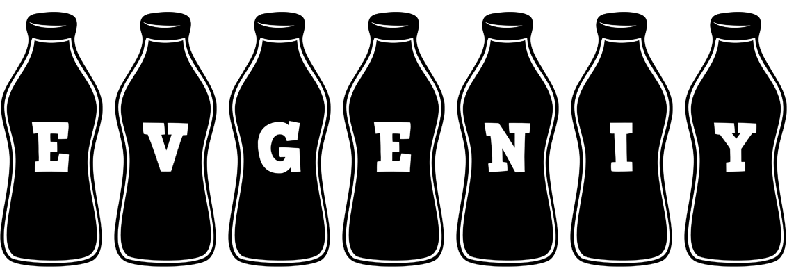 Evgeniy bottle logo