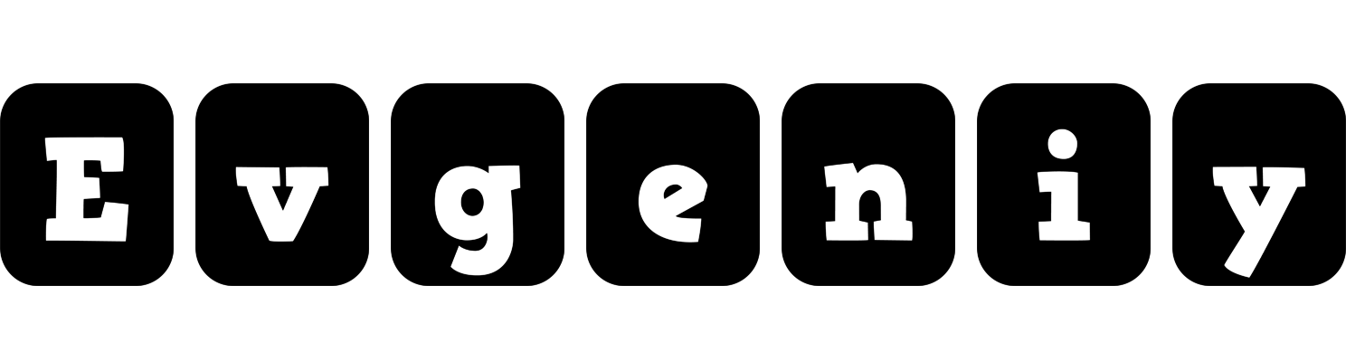 Evgeniy box logo