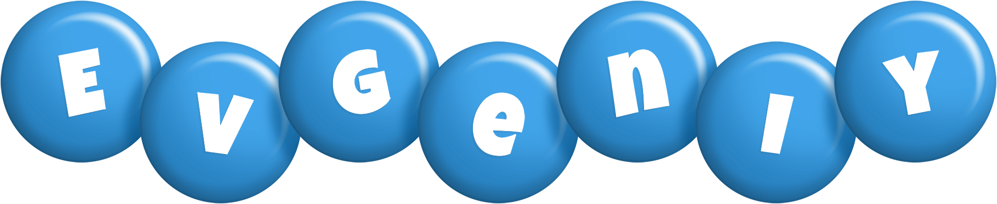 Evgeniy candy-blue logo