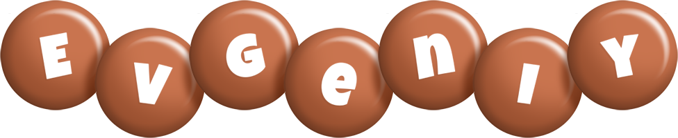 Evgeniy candy-brown logo