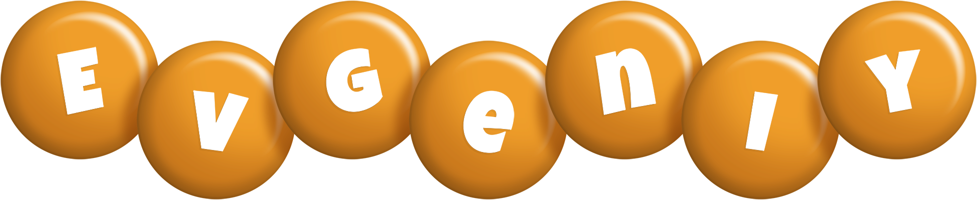 Evgeniy candy-orange logo