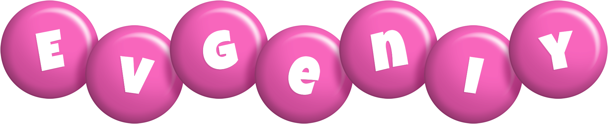 Evgeniy candy-pink logo
