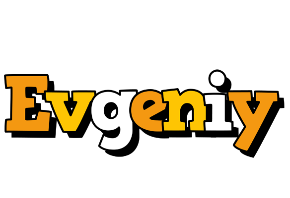 Evgeniy cartoon logo