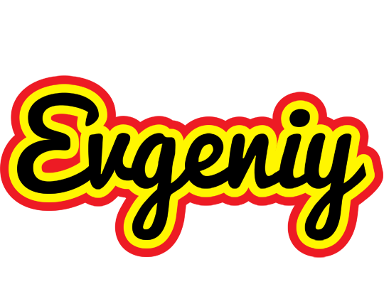 Evgeniy flaming logo