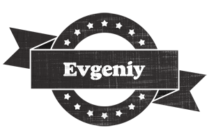 Evgeniy grunge logo