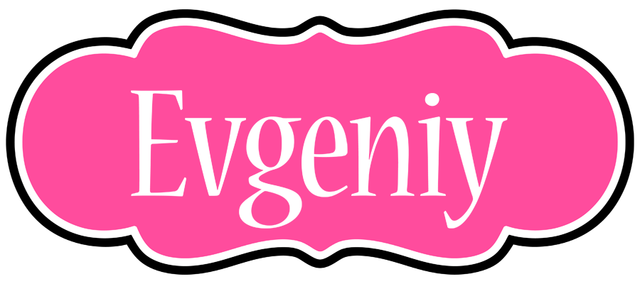 Evgeniy invitation logo