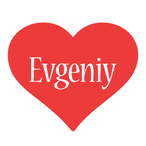 Evgeniy love logo