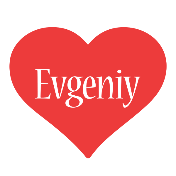 Evgeniy love logo