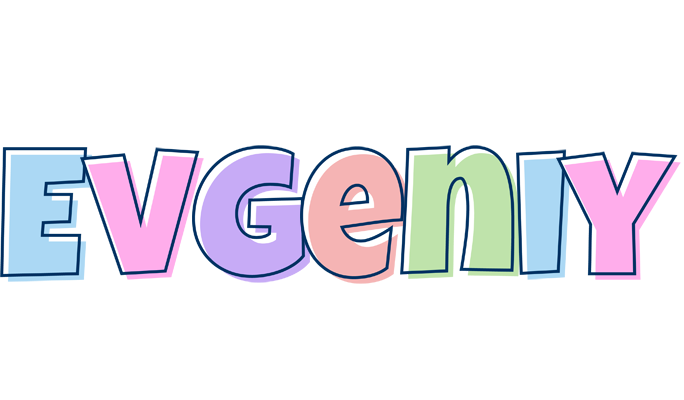 Evgeniy pastel logo