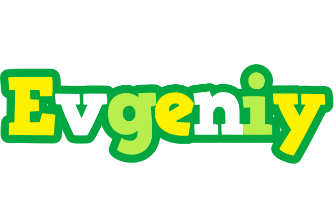 Evgeniy soccer logo