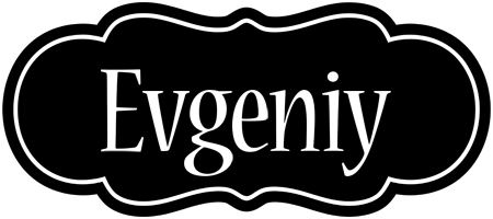 Evgeniy welcome logo