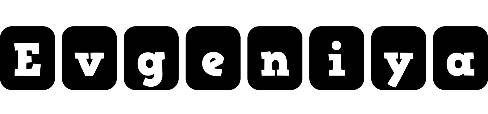Evgeniya box logo