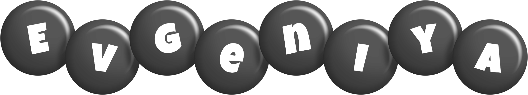 Evgeniya candy-black logo