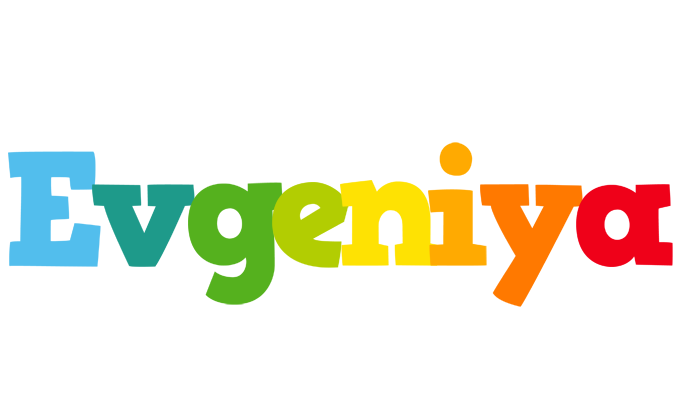 Evgeniya rainbows logo