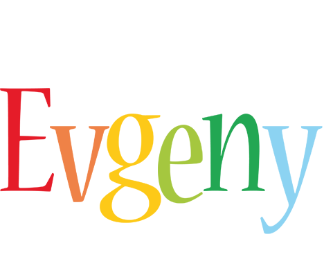 Evgeny birthday logo