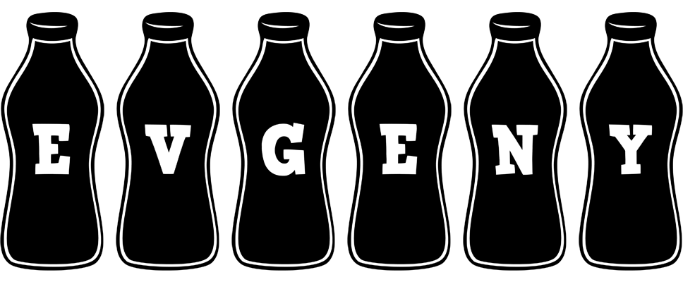 Evgeny bottle logo