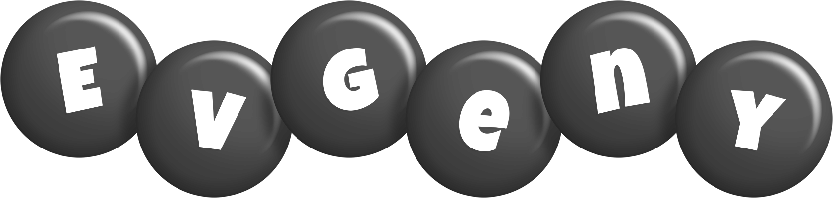 Evgeny candy-black logo