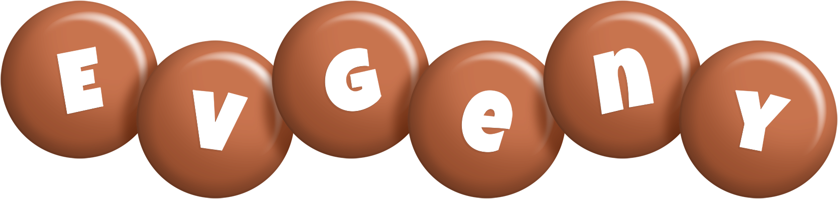 Evgeny candy-brown logo