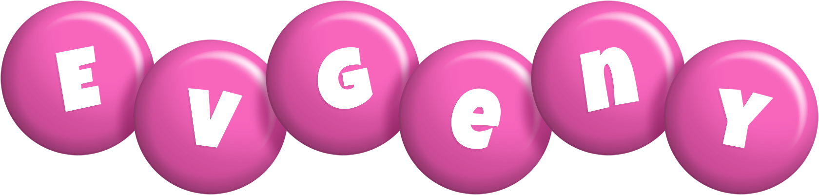 Evgeny candy-pink logo
