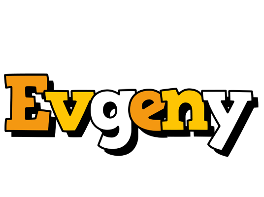 Evgeny cartoon logo