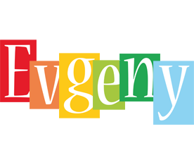 Evgeny colors logo