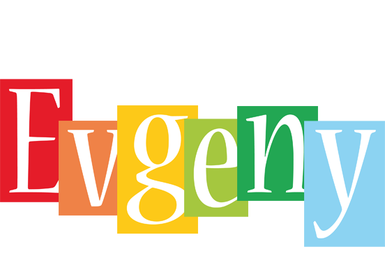 Evgeny colors logo
