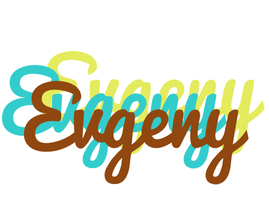 Evgeny cupcake logo