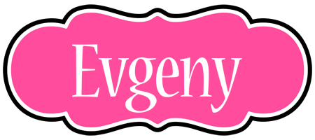 Evgeny invitation logo