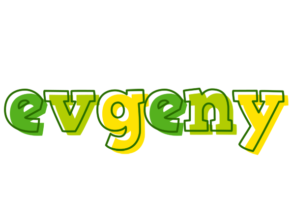Evgeny juice logo