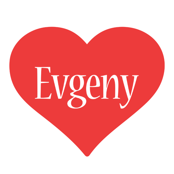 Evgeny love logo