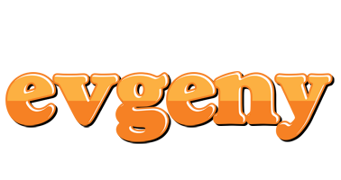 Evgeny orange logo