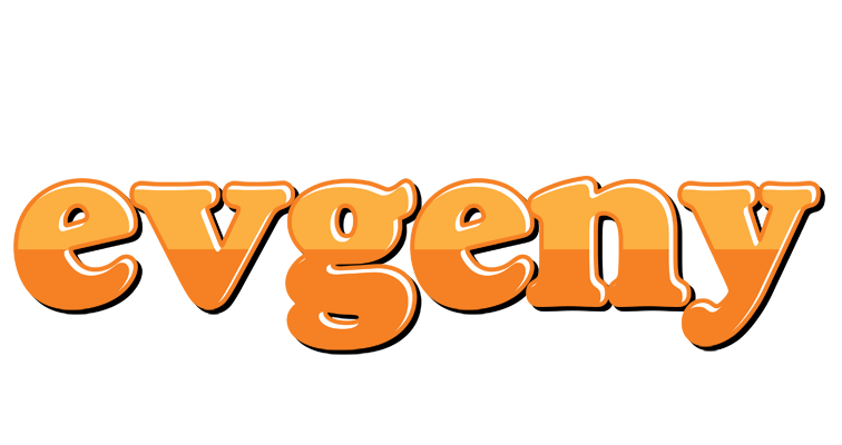 Evgeny orange logo