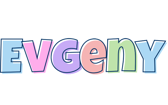 Evgeny pastel logo