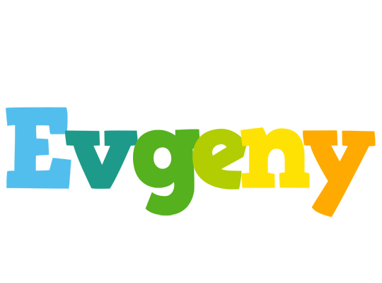 Evgeny rainbows logo