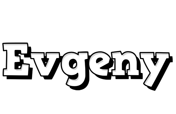 Evgeny snowing logo